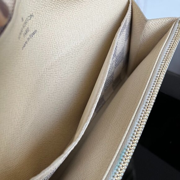 Louis Vitton The Emilie wallet in Damier Azur canvas - Picture 11 of 14